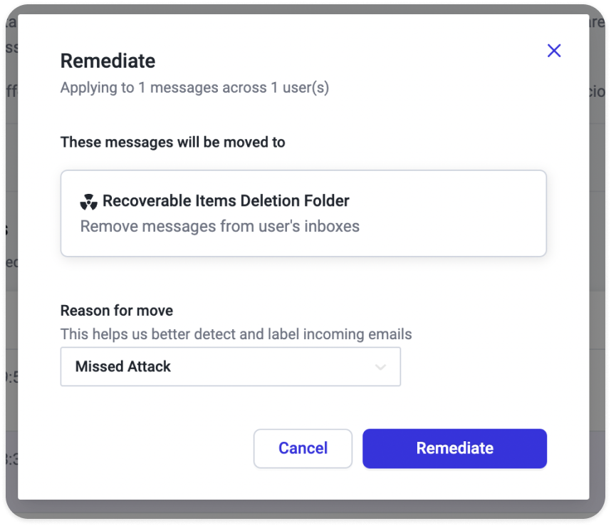 Original limited remediation options